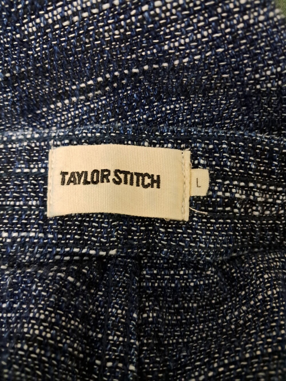 Taylor Stitch Après Pant Indigo Sashiko Joggers - Picture 6 of 8